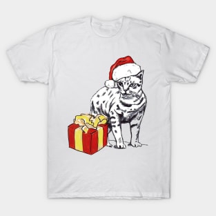 Christmas cat T-Shirt